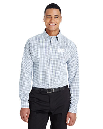 Devon & Jones CrownLux Performance™ Men’s Micro Windowpane Shirt